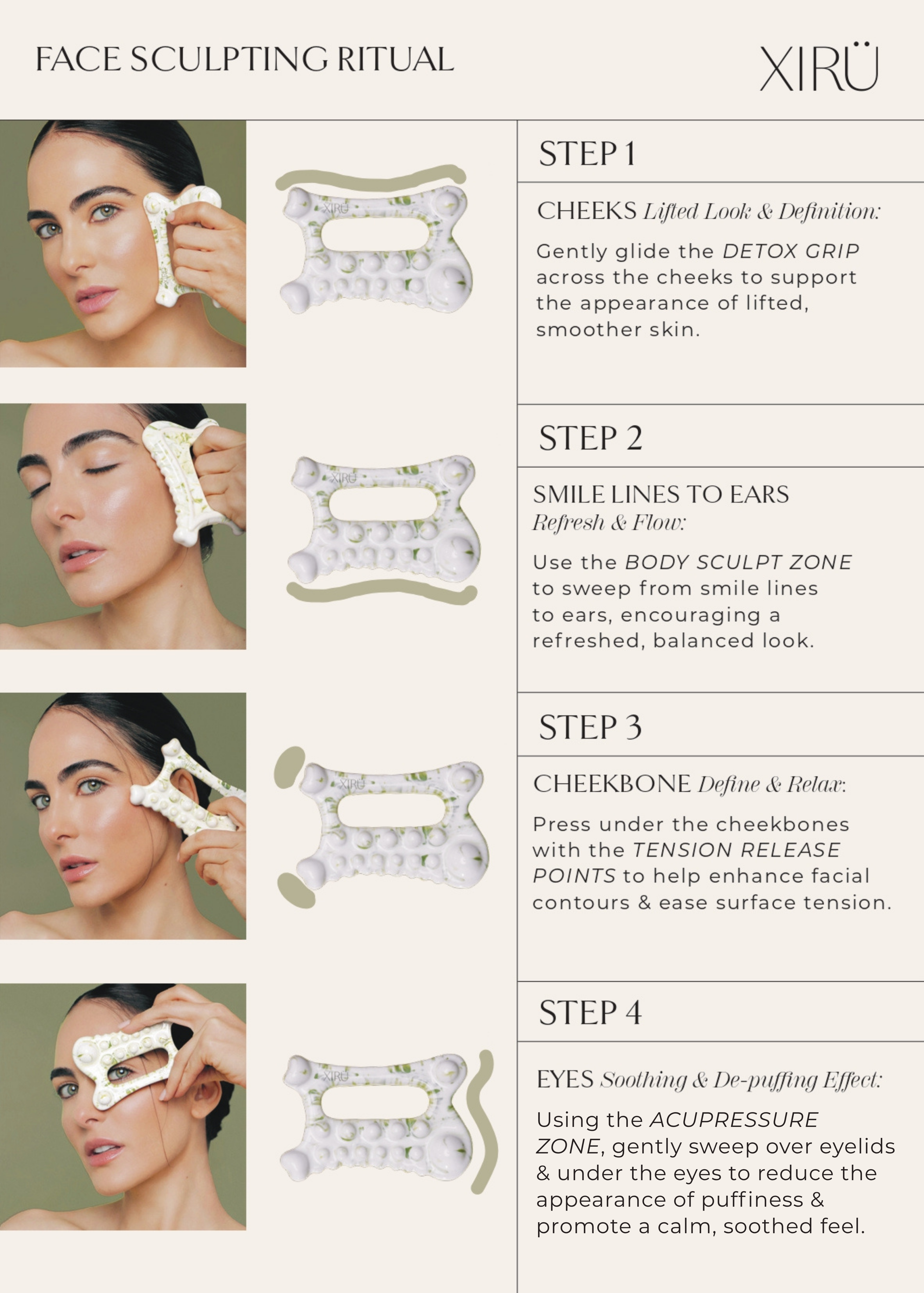 FACE & BODY GUA SHA xirubeauty