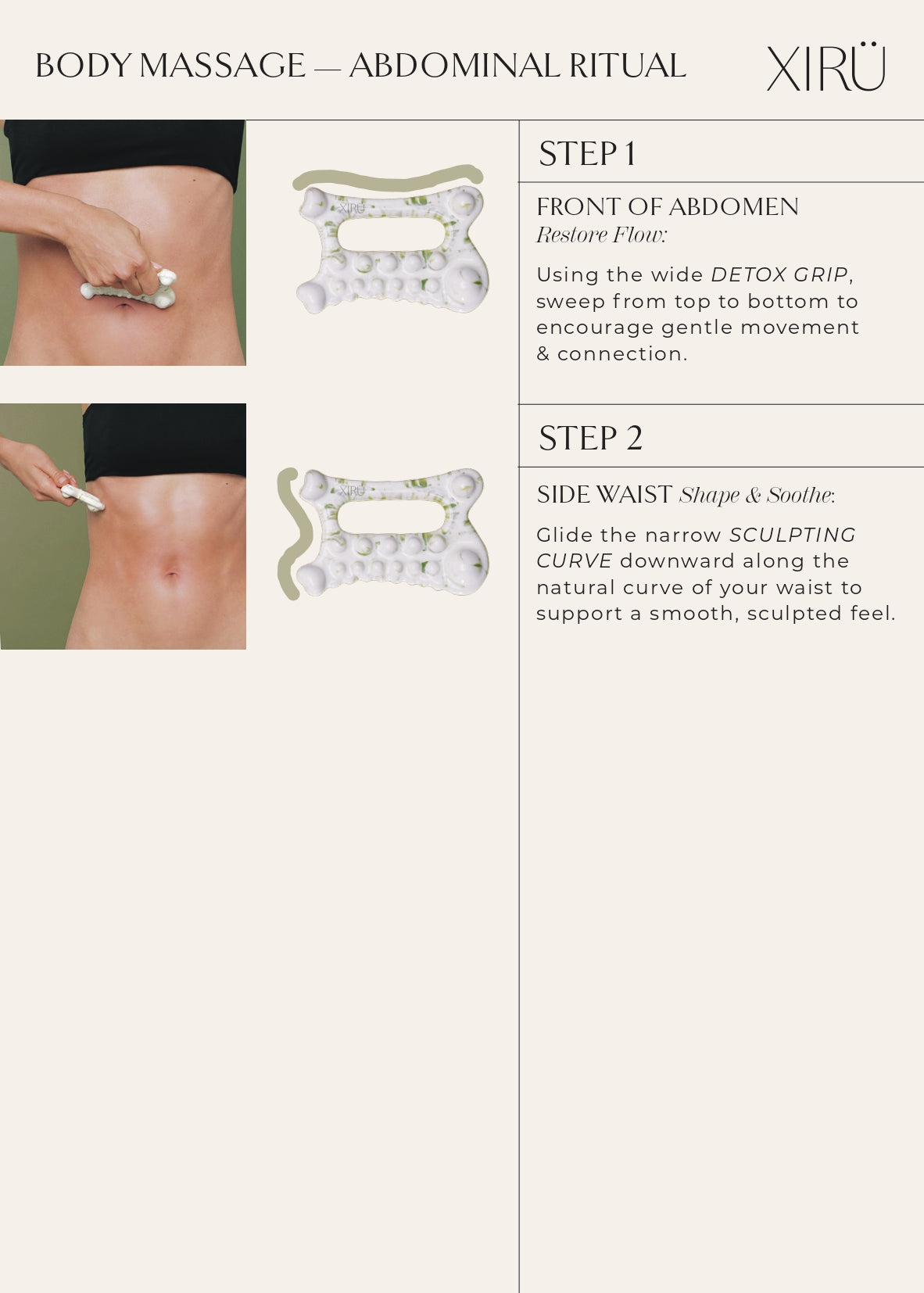 FACE & BODY GUA SHA xirubeauty
