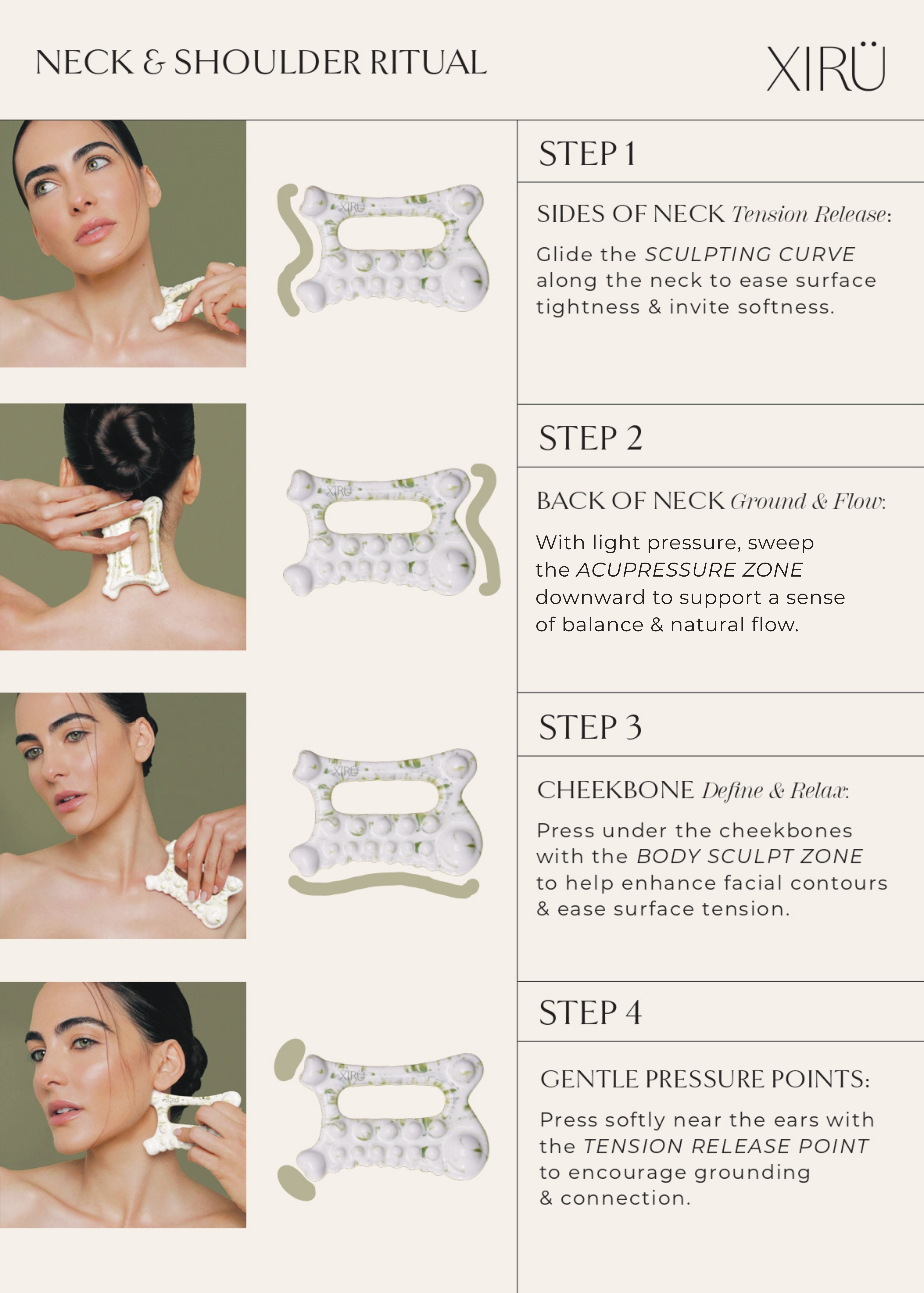 FACE & BODY GUA SHA xirubeauty