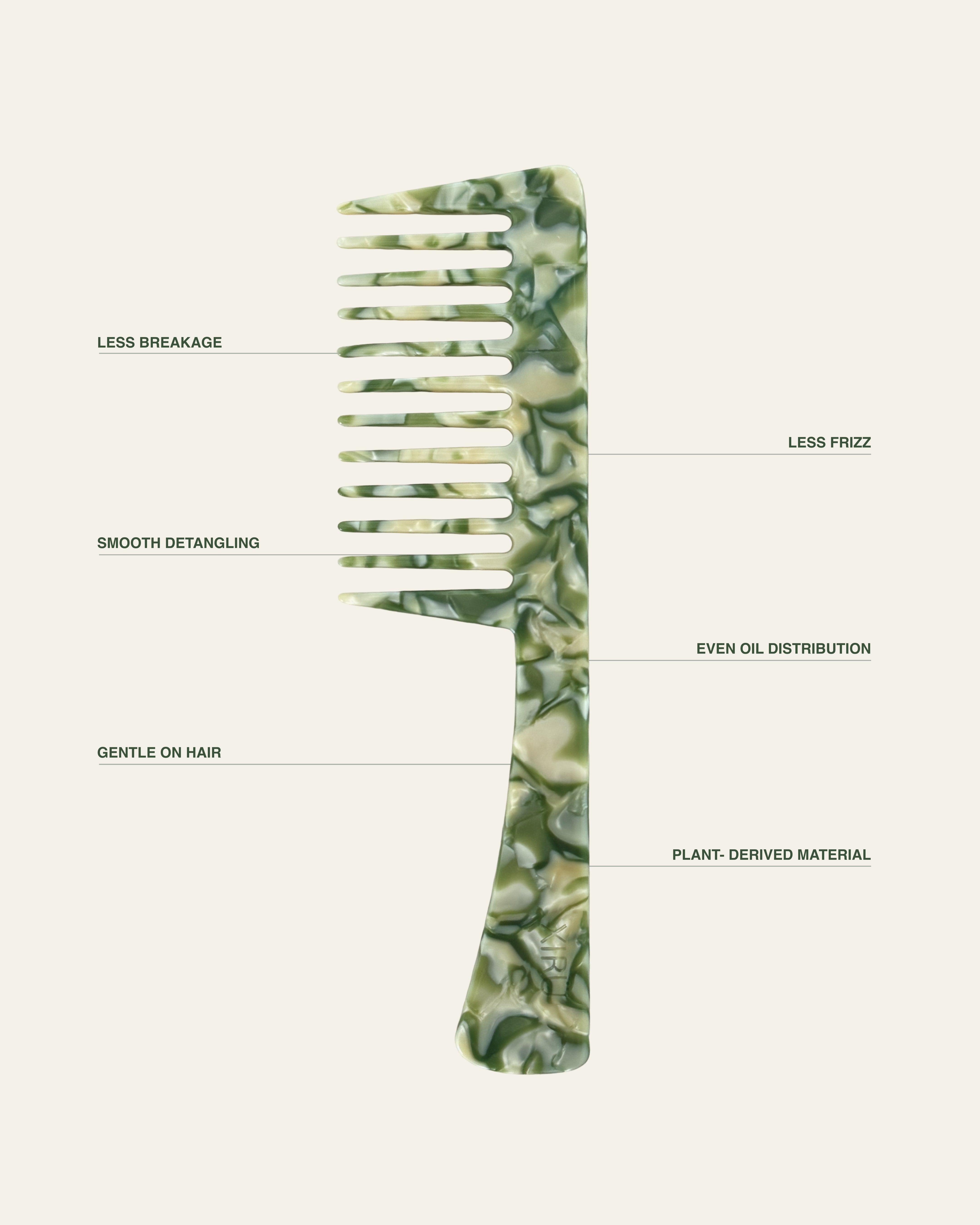THE XIRU COMB No. 01 xirubeauty